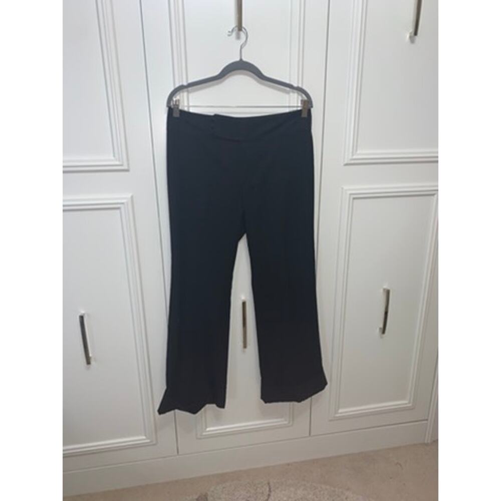 Banana Republic Women's Black Flare Dress Pants Size 6 Formal